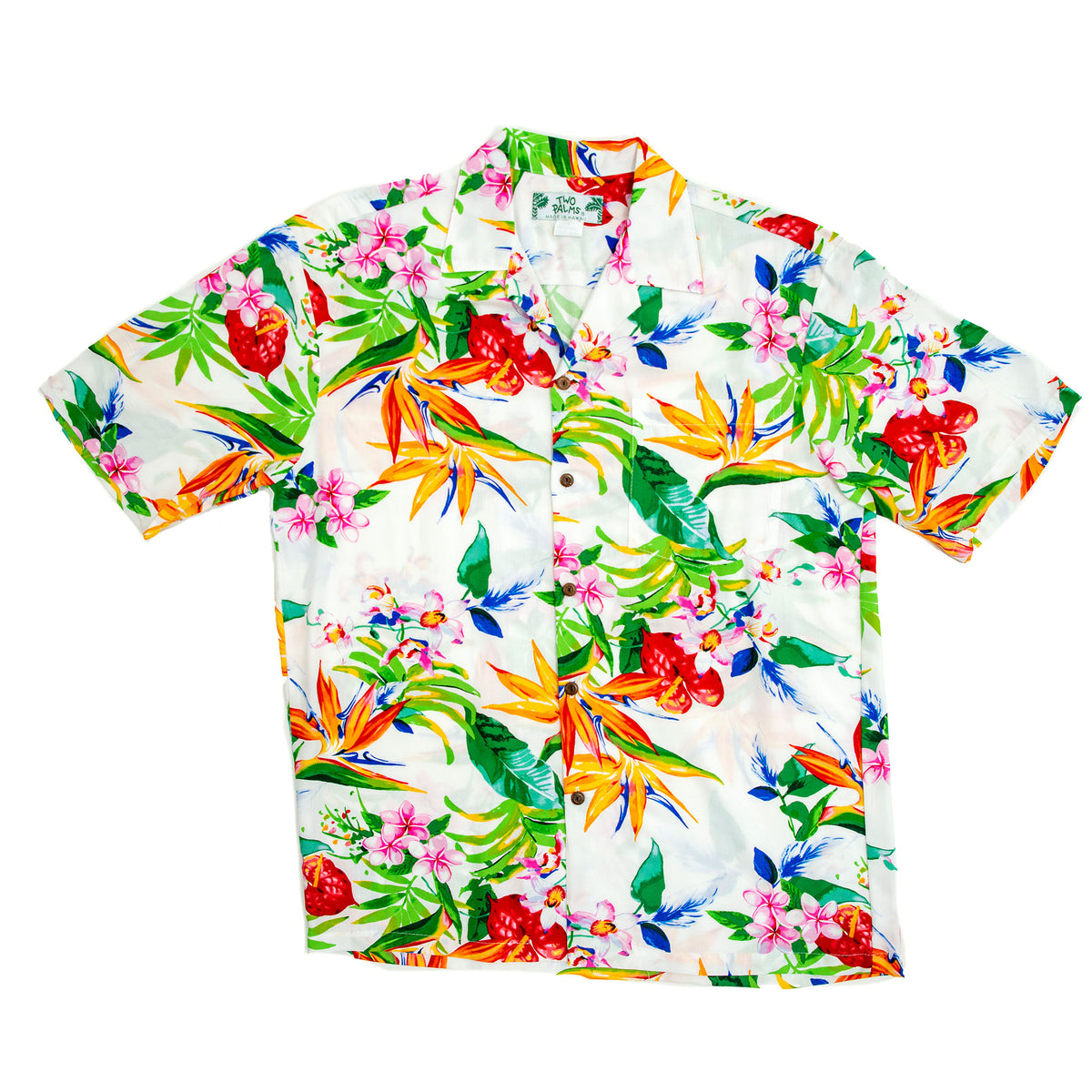 Men's Passion Paradise White Shirt – Kona Supply Co.